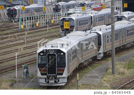 新津運輸区と様々なディーゼルカー(2020年3月) 新津運輸区と様々なディーゼルカー(2020年3月) 64565449