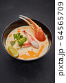 Spicy soup with crab. Thai cuisine.  64565709