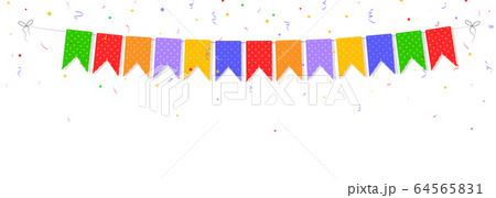 Flag, buntings garland Flag, buntings garland 64565831