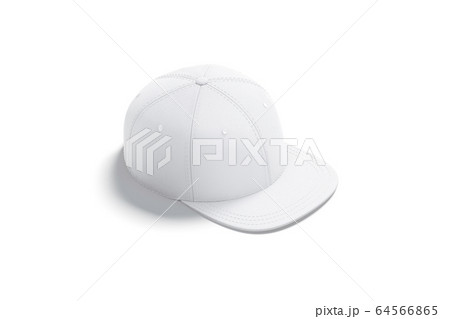 Blank white jeans snapback mockup, side view 64566865