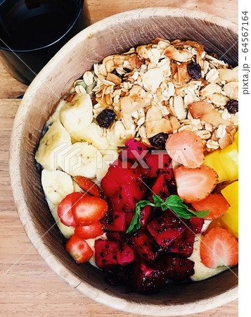 bali indonesia food cangu restaurant cafe fruit 64567164