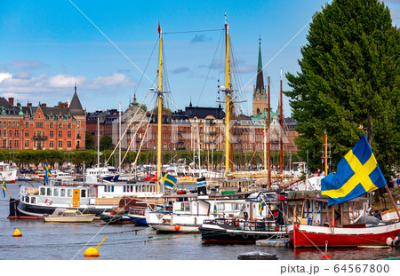 Stockholm. City embankments Stockholm. City embankments 64567800