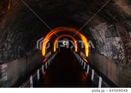 Cijin Tunnel in Kaohsiung, Taiwan 64569048