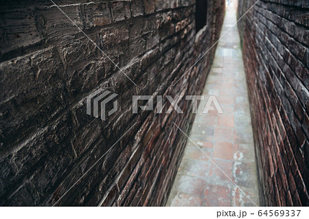 Molu Lane, historical street in Lukang, Taiwan 64569337