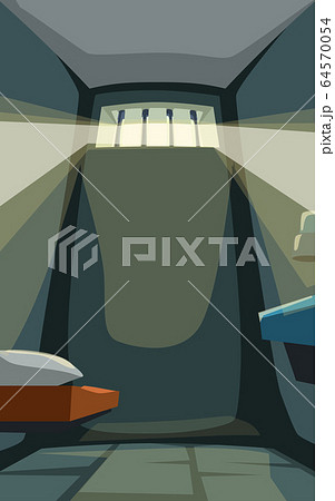 prison cell with sun light prison cell with sun light 64570054