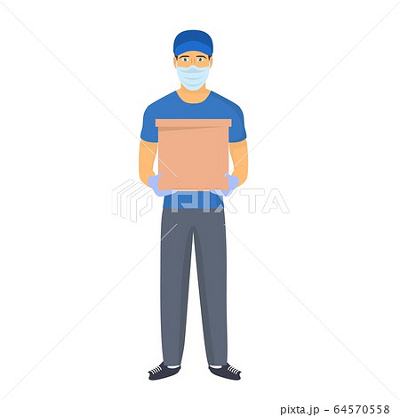 COVID-19. Quarantine in the city. 64570558