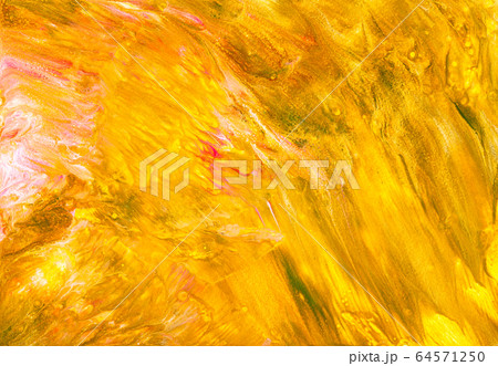 paper background dyed by yellow and brown acrylic 64571250