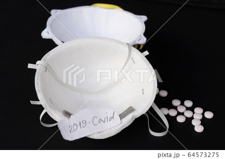 Healthcare concept on black Healthcare concept on black 64573275