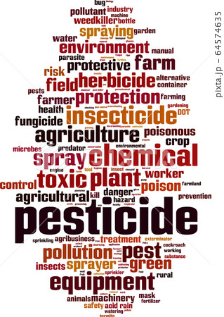 Pesticide word cloud 64574635