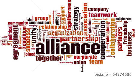 Alliance word cloud Alliance word cloud 64574686
