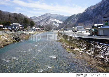 河川工事が進む安家川 河川工事が進む安家川 64574933