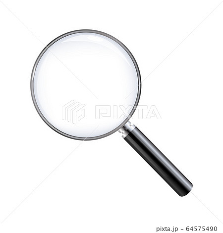 Magnifier Isolated With White Background Magnifier Isolated With White Background 64575490