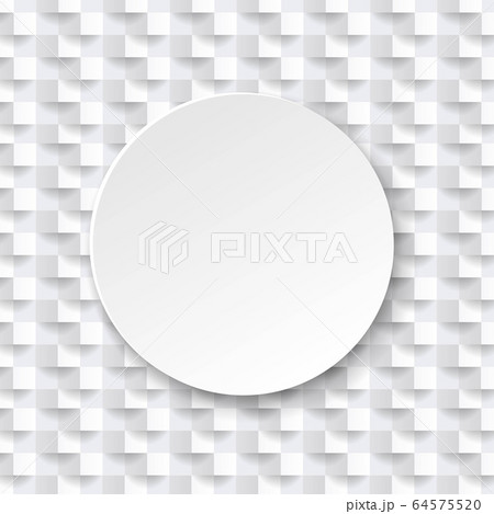 Abstract White Background White Texture With Ball 64575520
