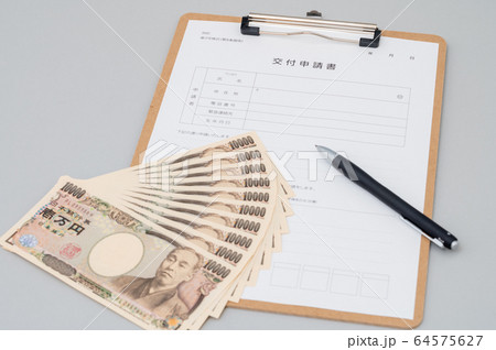 経済対策・交付申請イメージ 経済対策・交付申請イメージ 64575627