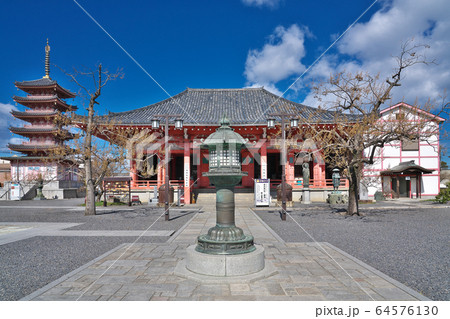 【恵日山 観音寺 (津観音)】 三重県津市大門 64576130