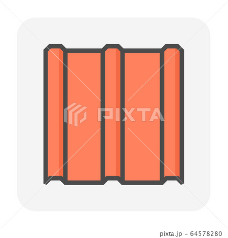 roofing material icon 64578280
