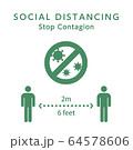 social distancing 64578606