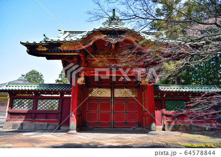 寛永寺　常憲院霊廟勅額門 64578844