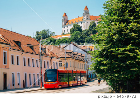 Bratislava castle and old town in Bratislava, Slovakia Bratislava castle and old town in Bratislava, Slovakia 64579772