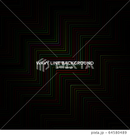抽象 ライン パターン 64580489