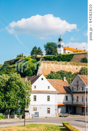 Petrovaradin Fortress and old town in Serbia Petrovaradin Fortress and old town in Serbia 64582810