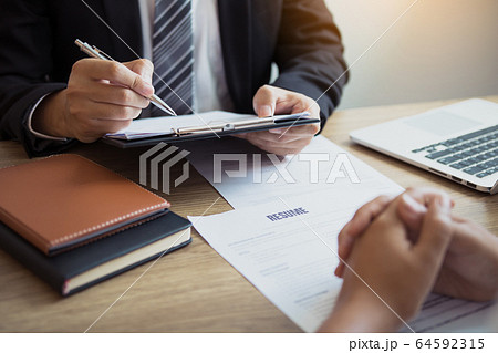 Smart businessman professional man in suit 64592315