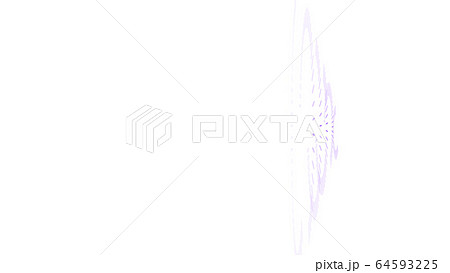 CGライン 回転する放射状に広がった線 CGライン 回転する放射状に広がった線 64593225