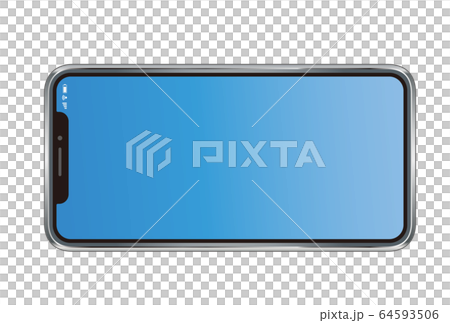 スマートフォン 横型 64593506