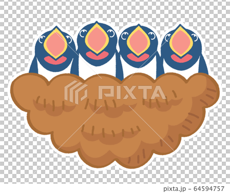 ツバメの雛 ツバメの雛 64594757