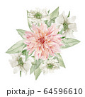 Watercolor Flowers Clipart, Floral Wedding Invitation Watercolor Flowers Clipart, Floral Wedding Invitation 64596610