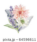 Watercolor Flowers Clipart, Floral Wedding Invitation Watercolor Flowers Clipart, Floral Wedding Invitation 64596611
