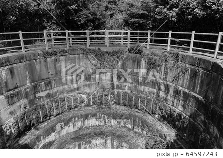 黒崎砲台跡　モノクロ　【長崎県壱岐市】 64597243
