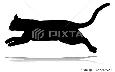 Silhouette Cat Pet Animalのイラスト素材