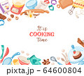 Cartoon baking vector banner 64600804