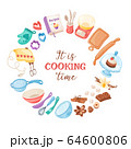 Cartoon baking vector banner 64600806