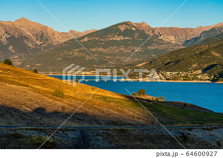 Lake Serre-Poncon, Lac de Serre-Poncon is a lake Lake Serre-Poncon, Lac de Serre-Poncon is a lake 64600927
