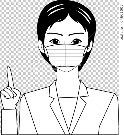 説明する女性 64601003