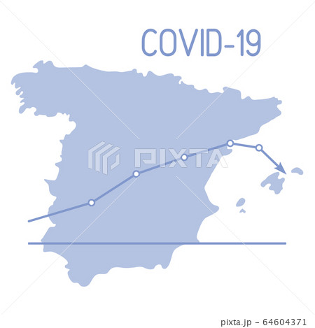 Spain Defeat Coronavirus Stop nCoV COVID-19 drop 64604371