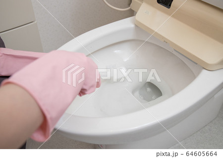 トイレ掃除 トイレ掃除 64605664
