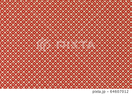 背景素材 鹿の子模様 背景素材 鹿の子模様 64607012