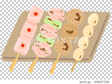 焼き鳥の盛り合わせ 焼き鳥の盛り合わせ 64607309