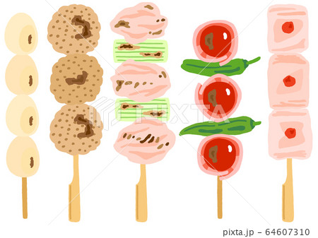 焼き鳥　セット 64607310