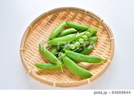 グリーンピース　さやえんどう　新鮮野菜　フレッシュイメージ 64609644