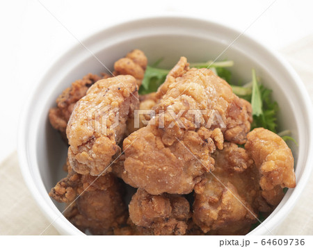 鶏の唐揚げ 唐揚げのタグ 鶏の唐揚げ 唐揚げのタグ 64609736