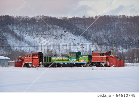 石北本線　愛別－中愛別　JR北海道　DE15-1534（旭川）　 64610749