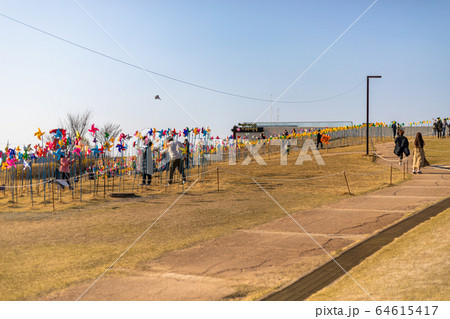 建物 臨津閣 望遠鏡 64615417