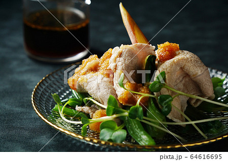 豚しゃぶのみぞれサラダ 豚しゃぶのみぞれサラダ 64616695