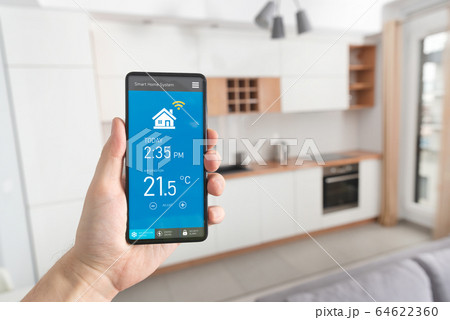 Smart home system on phone app 64622360