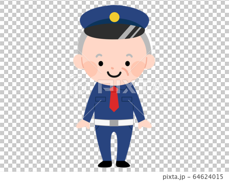 警備員　おじいさん 64624015