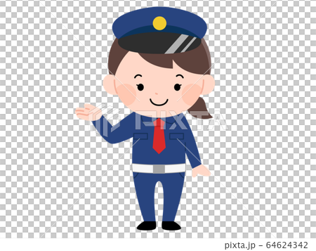 警備員　女性 64624342
